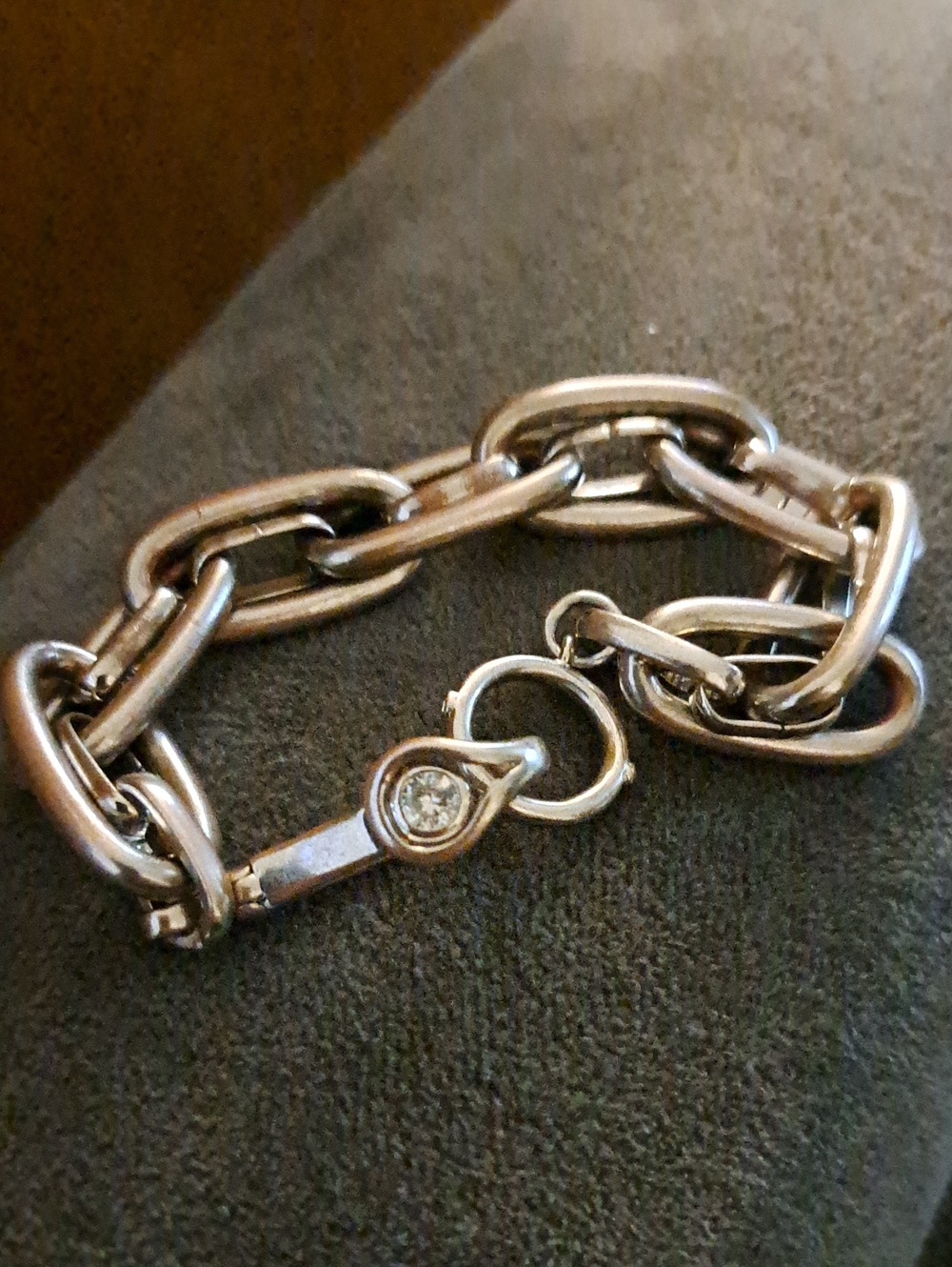 Henri Bensel Silvee Luxe Uptown Chunky Chain Link Bracelet